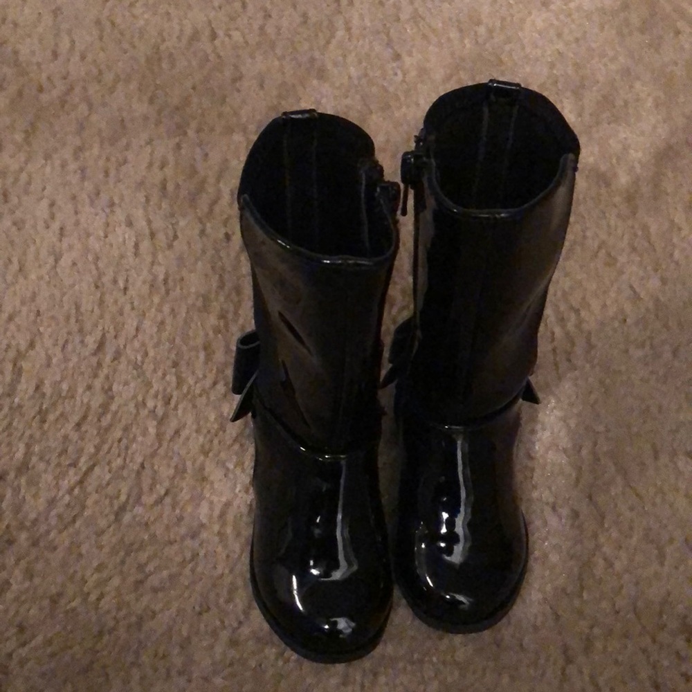Black Boots for toddler girls